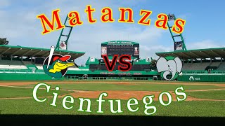 Matanzas vs Cienfuegos  En vivo  Audio  7 de Mayo1000 am [upl. by Fidellia10]