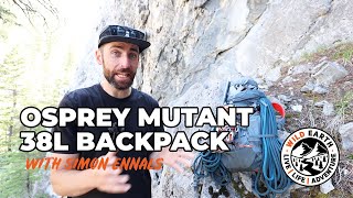 OSPREY MUTANT 38L BACKPACK [upl. by Eisinger]