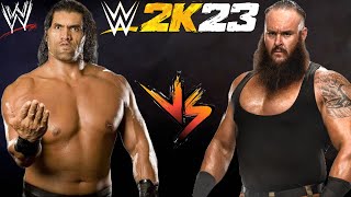 The Great Khali vs Braun Strowman [upl. by Licna745]