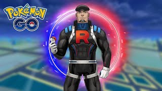 Derrotando al lider Cliff del Team Go Rocket en Pokemon Go [upl. by Amles]