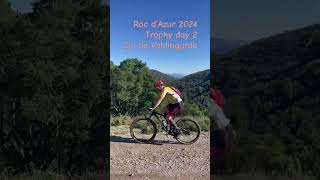 Roc d’Azur 2024 Trophy day 2 Col de Valdingarde vtt mtt rocdazur [upl. by Zebedee]