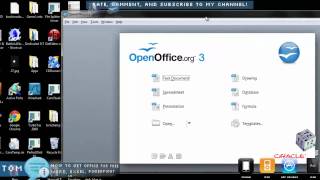 How to get Free Microsoft Office Word Excel Powerpoint OpenOffice Windows  Mac  Linux HD [upl. by Yekcim]