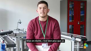 Interview de Bastien  Apprenti en BTS électrotechnique [upl. by Ennaillij577]