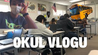 AMERİKADAKİ OKULUMDA BİR GÜN  OKUL VLOGU 1 [upl. by Etnahc]