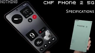 Cmf Phone 2 5g unboxing  camera  review  battery  space  specifications  price in India [upl. by Gatias575]