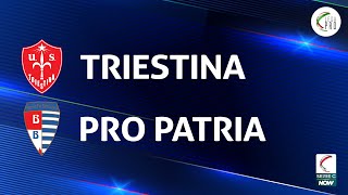 Triestina  Pro Patria 12  Gli Highlights [upl. by Ttayh]