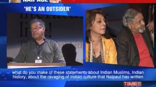 Girish Karnad takes on nobel laureate VS Naipaul [upl. by Deehahs]