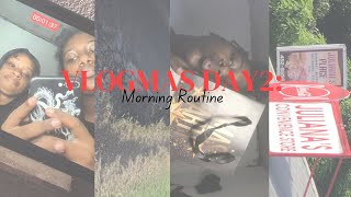 VLOGMAS Day 2 Morning Routine ‼️❤️ vlogmas follow likeforlikes lucian saintlucia couple [upl. by Charlet]