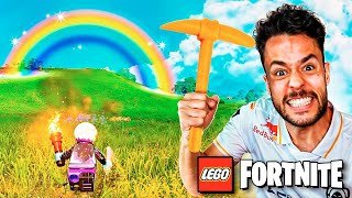 ESTE JUEGO ES INCREÍBLE  LEGO FORTNITE  TheGrefg [upl. by Toomay]