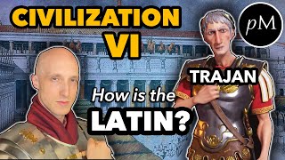 Trajans Latin Civilization VI How is his pronunciation [upl. by Bevan]