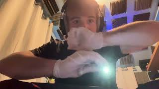 ASMR  Scuffed Cranial Nerve Exam [upl. by Hatnamas516]