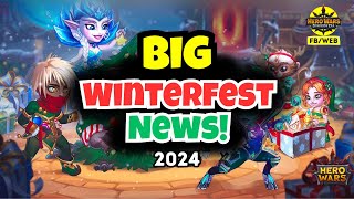 Huge 2024 Winterfest News  Hero Wars Dominion Era [upl. by Sarilda]