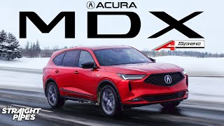 SOLID 3 ROW 2022 Acura MDX A Spec Review [upl. by Burk]