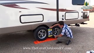 RV Leveling amp Stabilizing  Tips amp Tricks [upl. by Niamor]