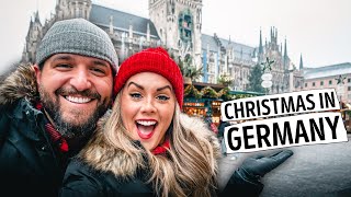 Exploring the Munich Christmas Markets  Travel Vlog  A Cold Rainy Day  Münchner Christkindlmarkt [upl. by Eutnoj428]