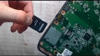 Repair Notebook SD Card Slot Fix Problem does not work [upl. by Ytsirt]