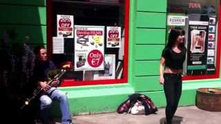 Irish Sean Nós Dancing amp Irish Uilleann Pipes  Shop Street Galway [upl. by Naylor]