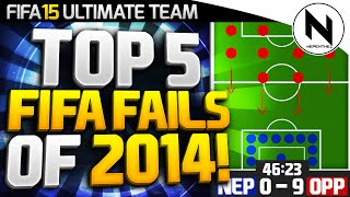 TOP 5 FIFA FAILS  2014 [upl. by Slosberg]