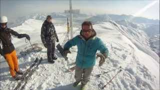 Ski hors pistes Le Corbier Les Sybelles avec Phil le guide 2012 [upl. by Nwad]