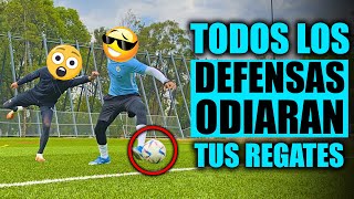 LOS REGATES MÁS FACILES DEL MUNDO 🌎 que los DEFENSAS MÁS TOP NO PUEDEN FRENAR 😱⚽️ [upl. by Assilem]