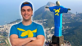 FUI NO CRISTO REDENTOR E FIZ ALGO INCRÍVEL [upl. by Erbma]