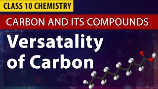 carbon and its compounds  Class 10th Chemistry CBSE Syllabus  catenation amp Valency carbon NCERT [upl. by Aihseya]