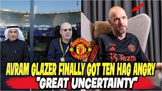 Avram Glazer Finally Got Ten Hag Angry  Takeover Decision  l News l MAN UNITED [upl. by Airdnoed]