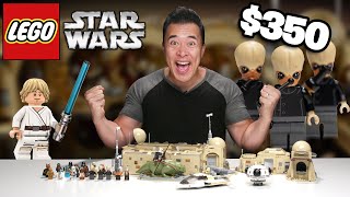 LEGO MOS EISLEY CANTINA LEGO Star Wars Set 75290 Speed Build amp Review [upl. by Esiouqrut202]