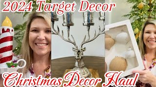 🎄Epic Target Christmas Decor Haul 2024  Festive Finds You’ll Love to Deck the Halls on a Budget🎅 [upl. by Edrock]