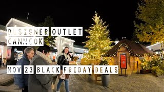 Black Friday Deals amp Christmas Shopping At The McArthur Glen Designer Outlet Cannock Walk Tour 2023 [upl. by Onavlis498]