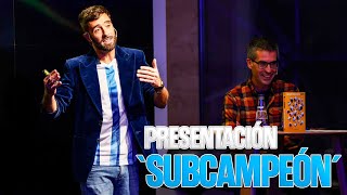 PRESENTACIÓN SUBCAMPEÓN  📘 quotNo quería ganar la liga y ahora quiero ganar la Championsquot [upl. by Nalloh]