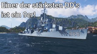 Welcher 9er DD für Kohle ist der beste  World of Warships [upl. by Arelus]