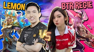 BY 1 MM PART 2 LEMON VS REGIE  Mobile Legends [upl. by Areit454]