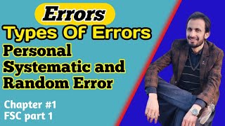 Error class 11  Error and uncertainty in physics class 11  errors in measurement class 11  pashto [upl. by Dnaleel]