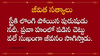 Peaceful Quotes For Happy Life In Telugu జీవిత సత్యాలు 12 motivation quotes [upl. by Cyrill]