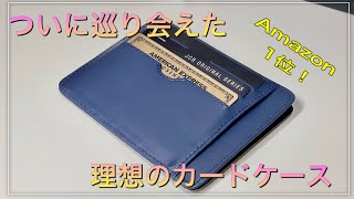 Amazonで1位にもなった！ お札もカードも取り出しやすい！金属製カード入れても使い勝手が良い本革カードケースを紹介！【カードケース 財布 ミニマル キャッシュレス クレジットカード】 [upl. by Ilka724]