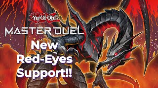 RedEyes Soul amp Black Meteor Dragon Live Duel w Traptrix  Master Duel [upl. by Leirbaj]