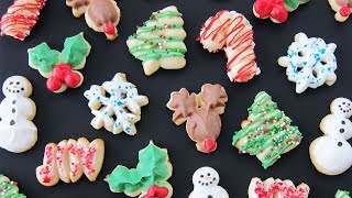 Christmas Spritz Cookies [upl. by Fransis]