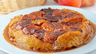 How to make a Peach Tatin Recipe [upl. by Anitsyrhk705]