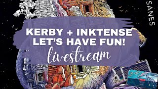 Lets Color Kerby with Inktense  Live Tutorial How to Use Derwent Inktense [upl. by Hallvard]