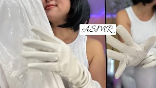 Asmr White Leather Sounds [upl. by Salvay643]