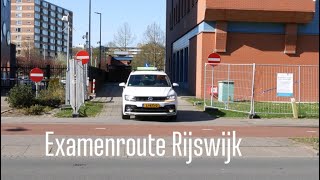 EXAMENROUTE RIJSWIJK [upl. by Sola898]