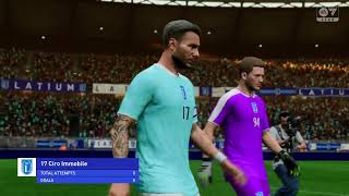 Gameplay FC 24  SS Lazio  AC Milan  Serie A  20242025 [upl. by Justine]