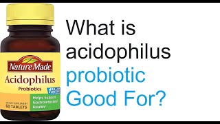 Nature Made Acidophilus Probiotics 60 Count [upl. by Spiers671]