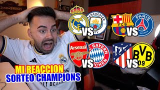 Hincha Madridista Reacciona al Sorteo Cuartos Champions Real Madrid vs Manchester City [upl. by Mullins648]