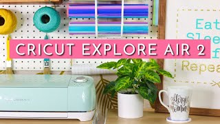 Cricut Explore Air 2 Machine For Beginners  Easy DIY Projects [upl. by Friedly137]