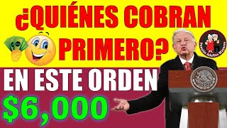 🔴🤑¿QUIENES RECIBEN PRIMERO SU PAGO EN ENERO PENSIÓN BIENESTAR DE LOS ADULTOS MAYORES 2024🤑🔴 [upl. by Darla]