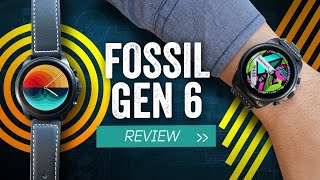 Fossil Gen 6 Review High Speeds Hard Specs Soft Wear [upl. by Simonsen550]