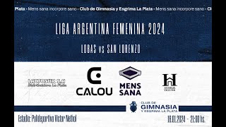 Liga Argentina Femenina de Voley 2024  Lobas vs San Lorenzo [upl. by Iorio]