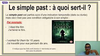 The Simple Past Tense in English  the simple past le prétérit the preterite cours danglais [upl. by Absalom]